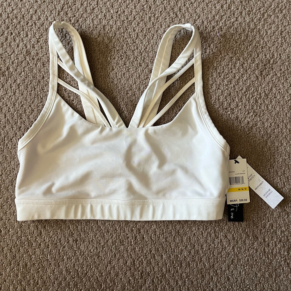 BRAND NEW-Peony & me Sports Bra